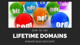 Get Lifetime access to domain names and hosting